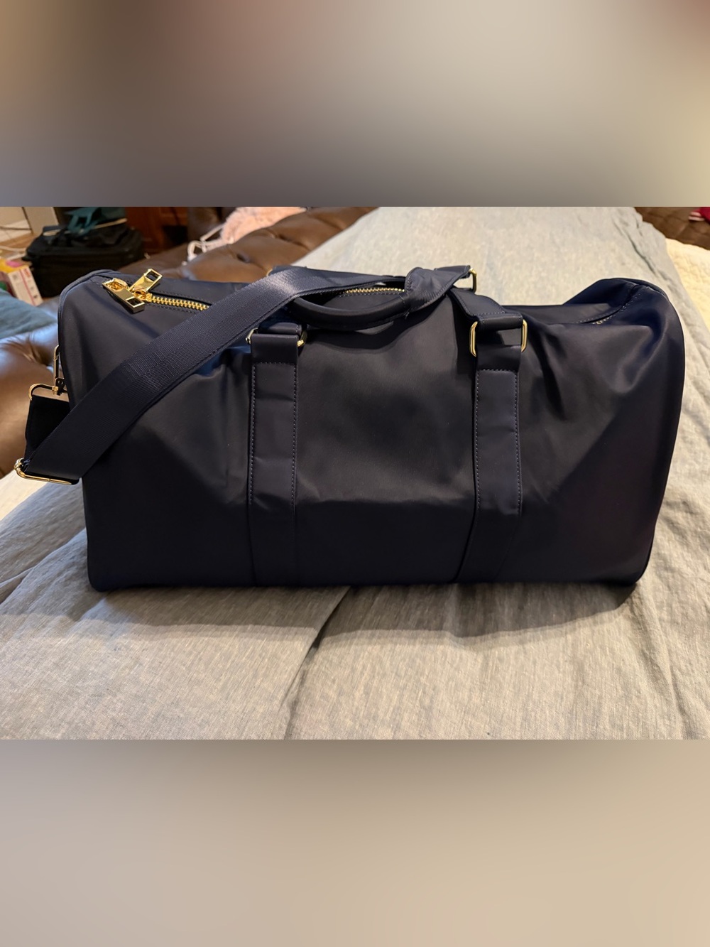 Stoney Clover Lane Sapphire Duffle Bag